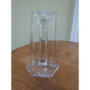 Vintage Westmorland No. 1015 Mission Crystal Candlestick